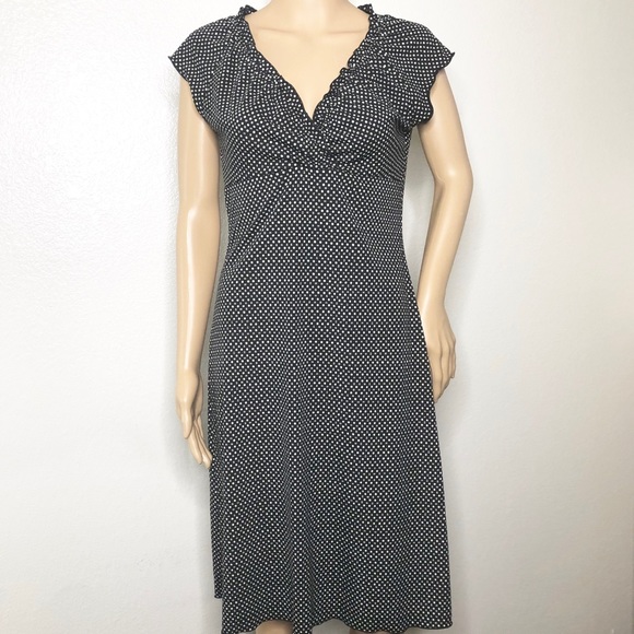 I.N. San Francisco Dresses & Skirts - I.N San Francisco Sleeveless Dress V-Neck Dots M